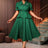 AOMEIDRESS Elegant Church Suits for Women First Lady Church Dresses DarkGreen / S