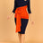 AOMEIDRESS Elegant Color Block Bow Long Sleeve Dress for Party Office NV / S