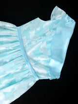 AOMEIDRESS Elegant Jacquard A Line Wedding Guests Dress One Shoulder