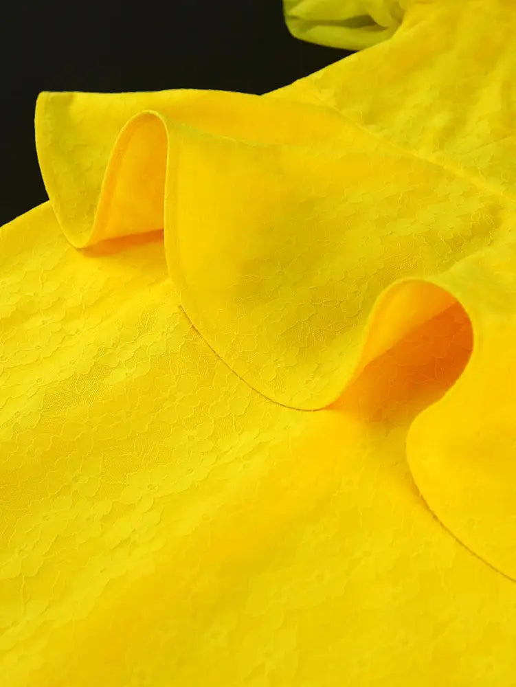 AOMEIDRESS Elegant Lace Off Shoulder Peplum Dress for Party Wedding