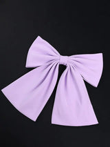 AOMEIDRESS Elegant Laverder Blazer Top with Bow for Evening Party