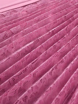 AOMEIDRESS Elegant Midi A Line Patchwork Lace Dress Diamond Waist Belt