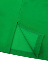 AOMEIDRESS Elegant Package Hip Ruffle Dress With Bow Slit For Party