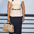 AOMEIDRESS Elegant Pencil Dress O Neck Short Sleeve Peplum Belly Cover APRICOT / S