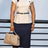AOMEIDRESS Elegant Pencil Dress O Neck Short Sleeve Peplum Belly Cover APRICOT / S