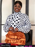 Formal Polka Dots Blouse for Ladies