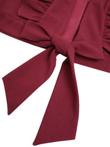 AOMEIDRESS Elegant Sleeveless Beading Party Dress with Ruffle Bolero