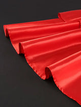 AOMEIDRESS Elegant Tiered Skirt Elastic High Waist Bow Evening Gowns