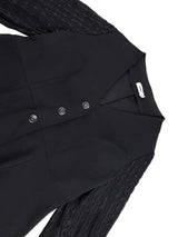 AOMEIDRESS Elegant Two Piece Set V Neck Top Wide Leg Pant Business