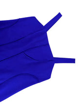 AOMEIDRESS Elegant Two Piece Suit Set with Halter Dress Office Wear