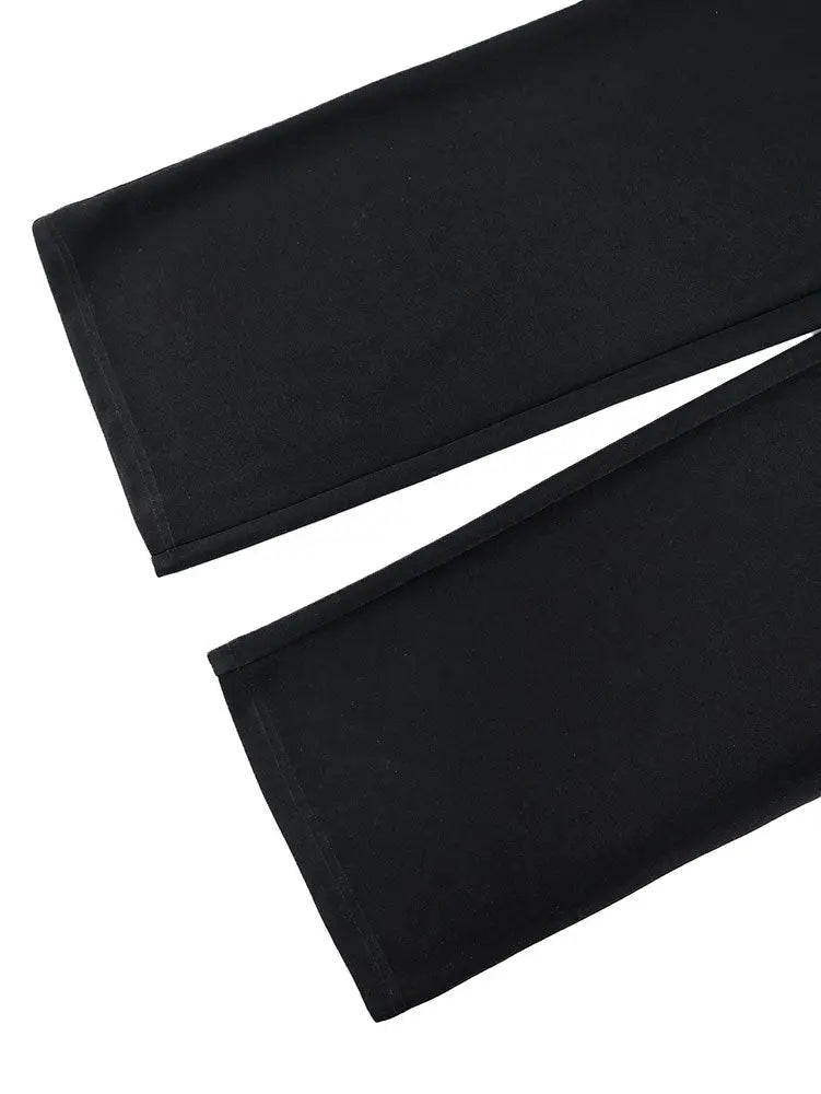 AOMEIDRESS Elegant Wedding Evening Beading Jumpsuit with Tassel V Neck