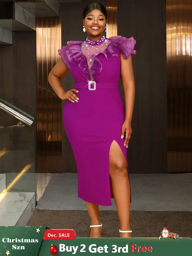 Elegant wedding guest dresses and formal mother of the bride dresses perfect for spring events Shop spring mother of the bride dresses with mesh and beading








