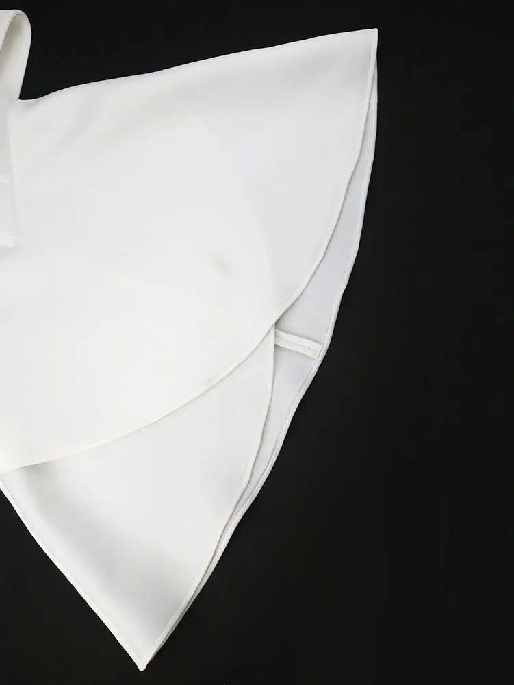 AOMEIDRESS Elegant Wedding Guest Mini A Line Dresses Off Shoulder Bow