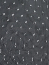 AOMEIDRESS Elegant White A Line Polka Dot Mesh Dress for Bridal Shower