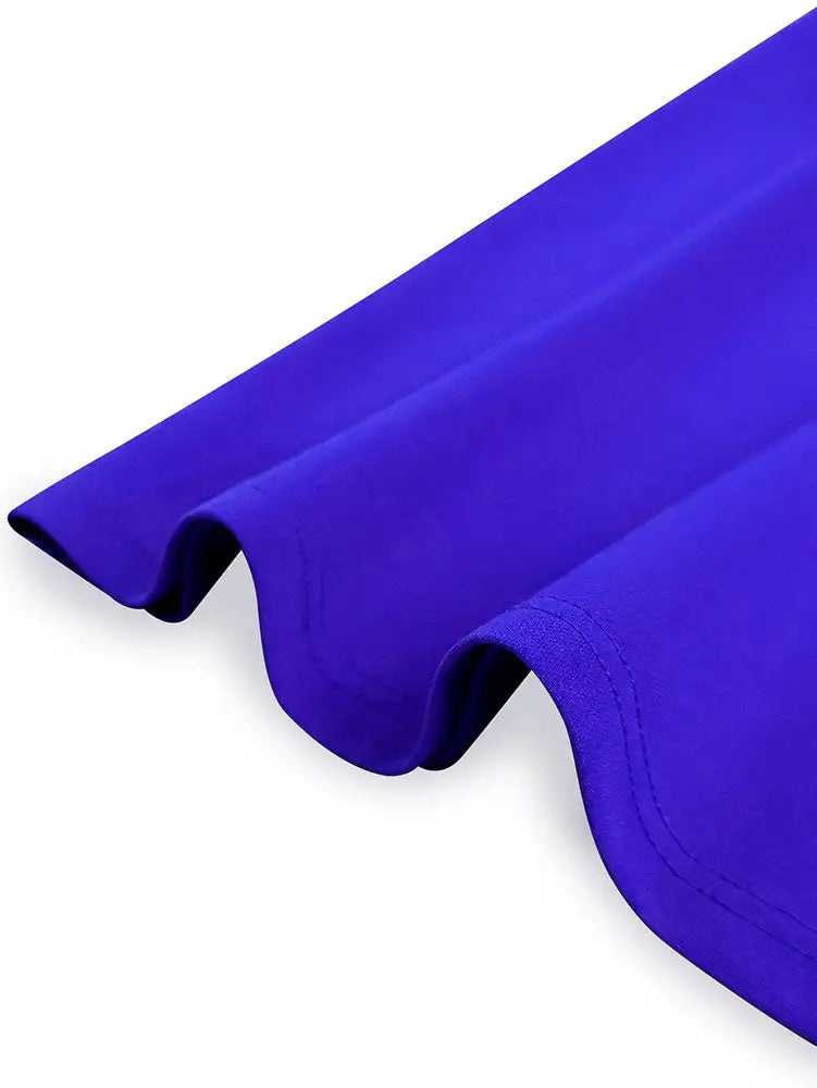 AOMEIDRESS Elegant Women Off Shoulder Bodycon Dress Puff Sleeve Slit