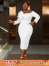 AOMEIDRESS Evening Luxury Dress 2025 Formal Party Dress Woman Elegant White / S