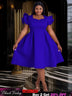 AOMEIDRESS Flying Sleeve Short A Line Dress For Women  
