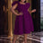 AOMEIDRESS Flying Sleeve Short A Line Dress for Women

