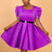 AOMEIDRESS Formal Elegant Dresses for Wedding Guests A Line Pearls Purple / S