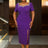 Perfect 30th birthday dress or Mothers Day outfit this purple beaded bodycon is a must-have for stylish going out outfits all year round








