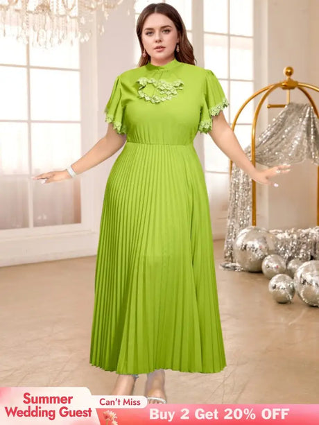 half high collar a line dresses for women
