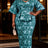 AOMEIDRESS Jacquard Bodycon Dress Cut Out Boat Neck Peplum Gowns - Peacock blue / L