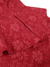 AOMEIDRESS Jacquard Dress Women Formal Red Church Package Hip Dress