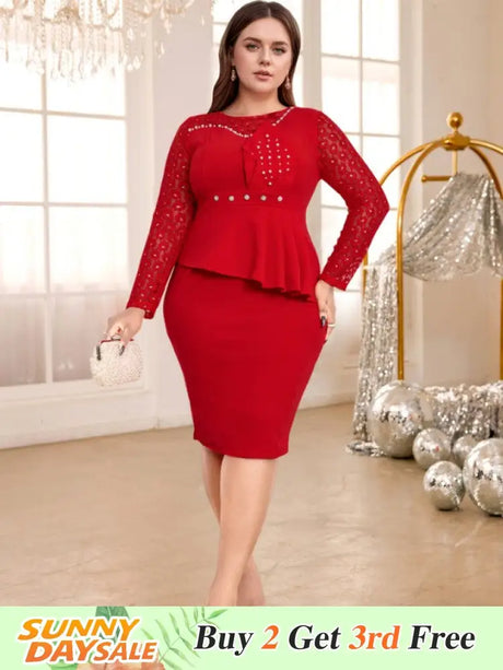 lace patchwork dresses for women