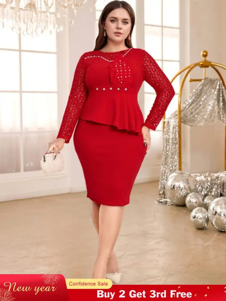 lace patchwork dresses for women