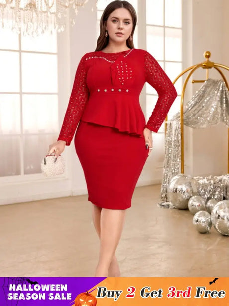lace patchwork dresses for women