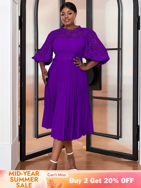 plus size dresses with sleeves for summer Curvy Women Deep V-Neck Flowy Floor Length Maxi Dress 3/4 Belt Shade of Blue at Amazon Women's Clothing store bust 49.9 in Sexy Dresses for Curvy Ladies,Plus