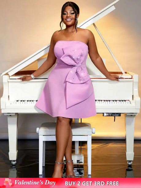 strapless sleeveless dresses for women 