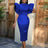 AOMEIDRESS Luxury Evening Dress 2025 Formal Party Gowns Package Hip Blue / S