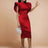 AOMEIDRESS Luxury Evening Dress 2025 Formal Party Gowns Package Hip Red / S