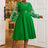 high waist a line midi dress
