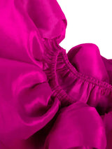 AOMEIDRESS Off Shoulder A Line Dresses Slash Neck Folds Party Gowns