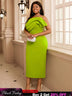 Off Shoulder Midi Dress Can Be Wore for Event Party