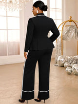 AOMEIDRESS Office Two Pieces Set Elegant Work Wear Elegant Outfit