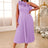 AOMEIDRESS One Shoulder A Line Pleated Party Dresses Ruffle Detail Lavender / S