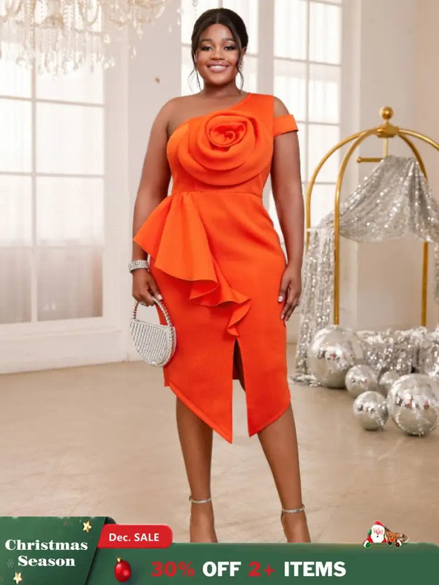 one shoulder sleeveless dresses for women