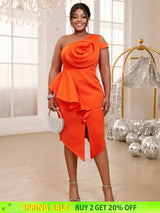 one shoulder sleeveless dresses for women