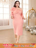 one shoulder long sleeves dresses for women