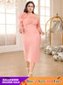 one shoulder long sleeves dresses for women
