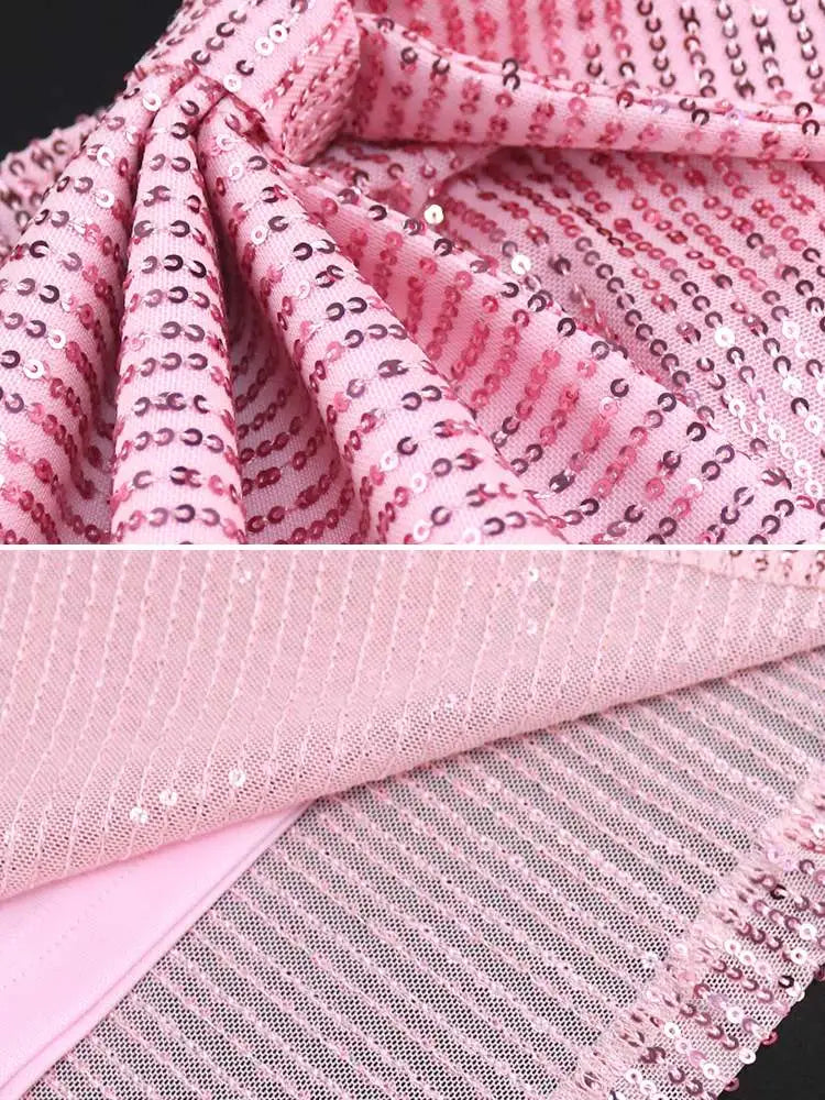 Glitter Sequins and Big Bowknot Decor