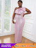 Long Cocktail Dress shows your feminine charm 