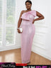 Long Cocktail Dress shows your feminine charm 