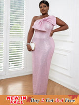 Long Cocktail Dress shows your feminine charm 