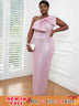 Long Cocktail Dress shows your feminine charm 