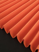 AOMEIDRESS Orange Dresses for Women Formal Half Flare Sleeves Wedding Guest Outfits