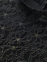 AOMEIDRESS Party Dress Lace Patchwork Bodycon Church Event